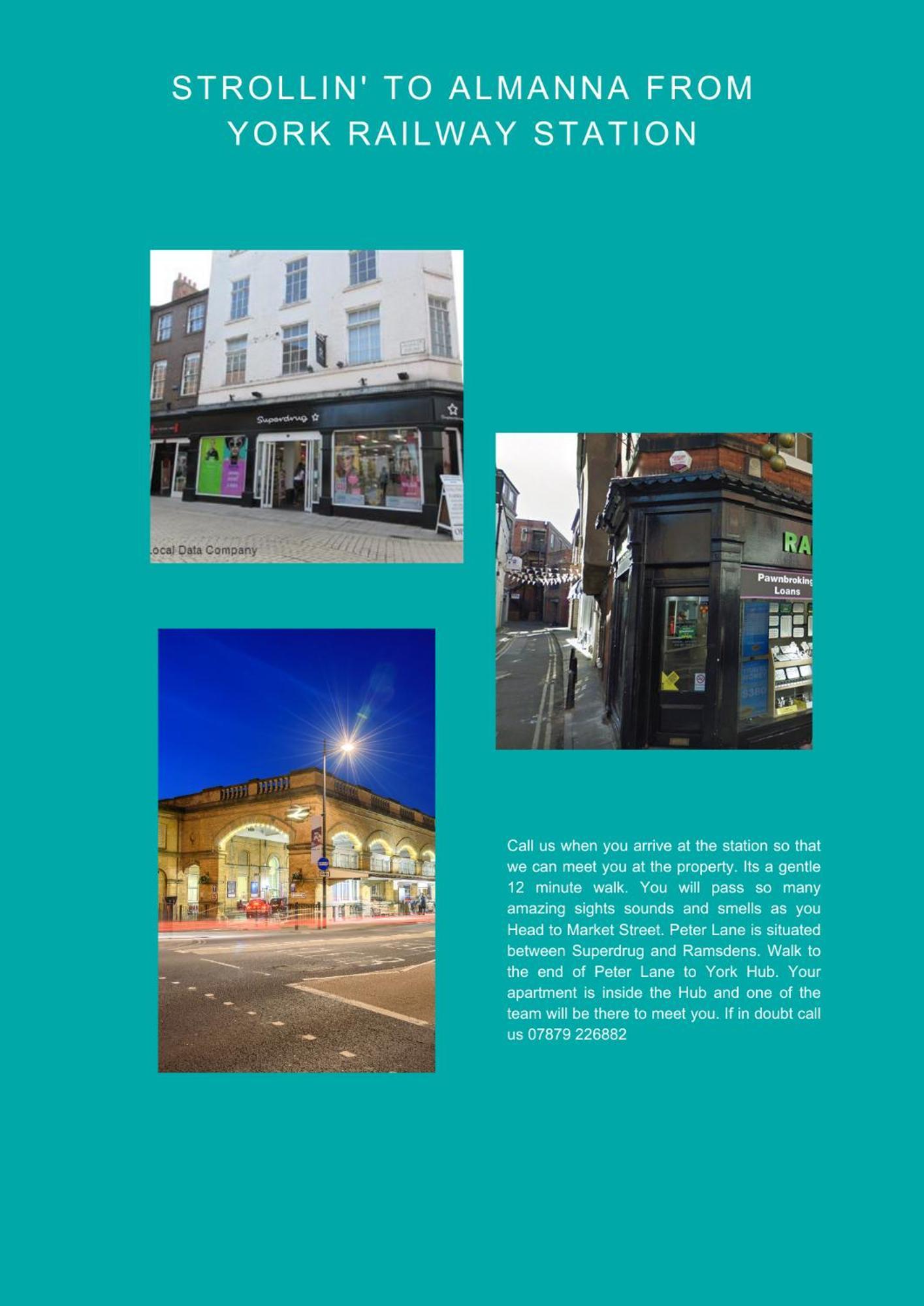 Almanna, Central York, Only 6 Minutes Walk To York Minster Esterno foto